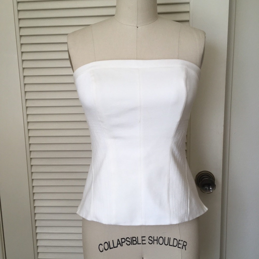 White House Black Market bustier  top
